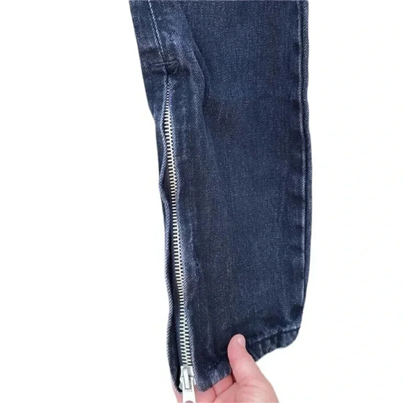 MNML men's size 33 distressed black jeans - Picture 2 of 5